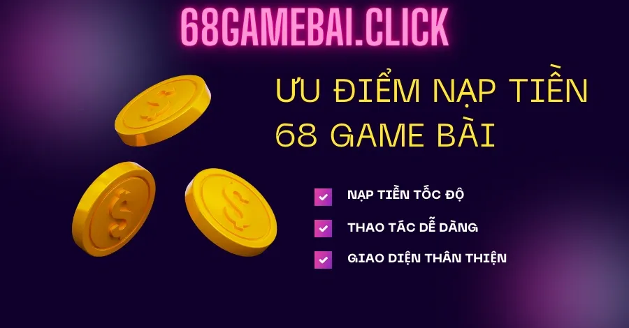 nạp tiền 68 game bài