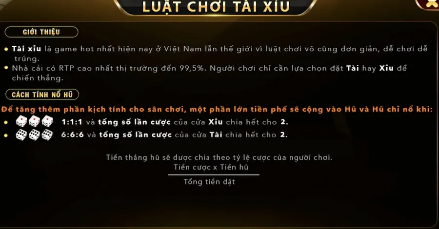 Tài xỉu 68 game bài