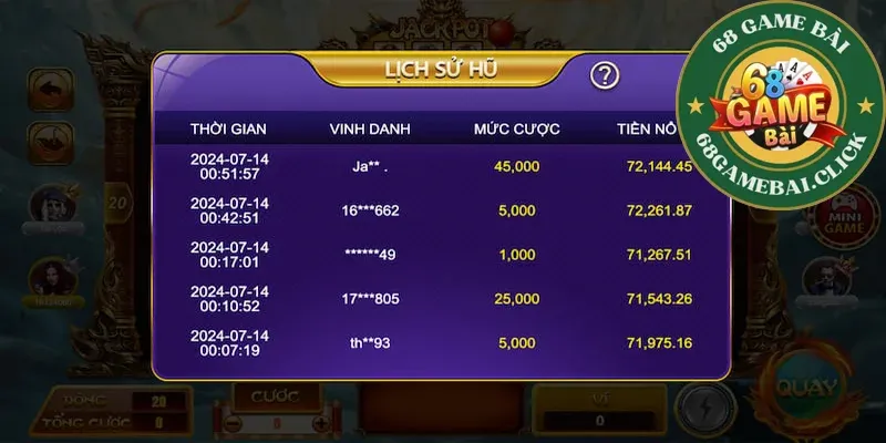 Nổ hũ 68 Game Bài