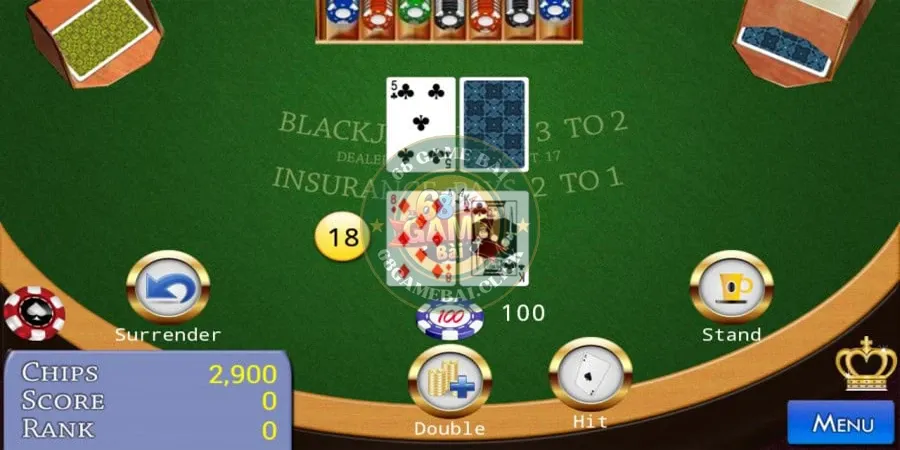 Blackjack 68 Game Bài