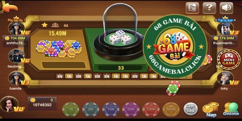 tài xỉu 68 game bài