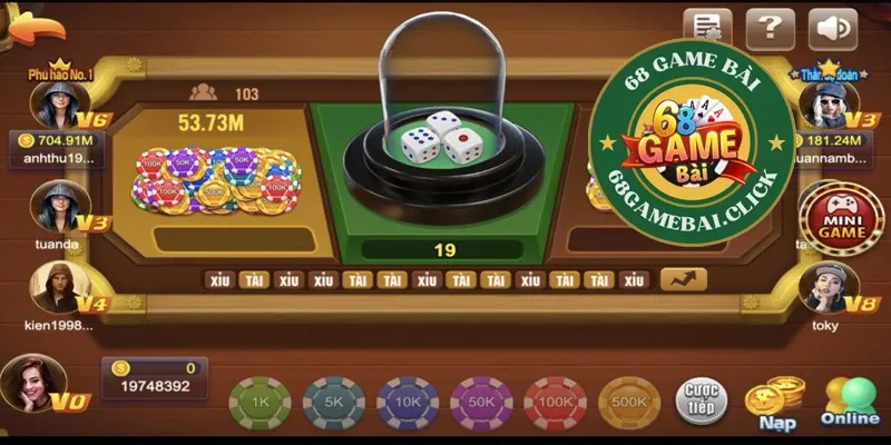 tài xỉu 68 game bài